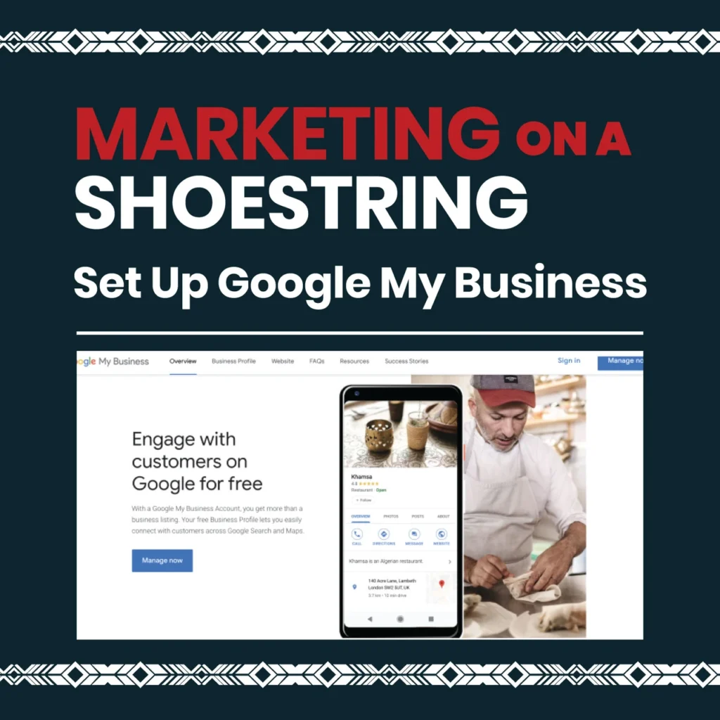 Set up a Google My Business Listing PNTL